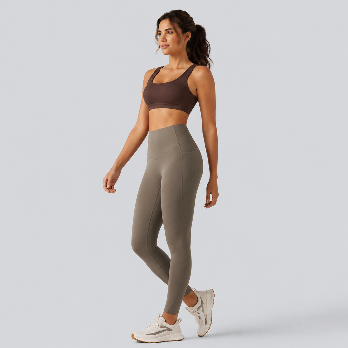 Legging gainant taille haute avec poches · Silua BodySculpt