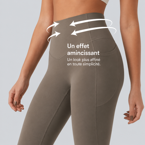 Legging gainant taille haute avec poches · Silua BodySculpt